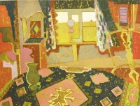 Lot 210 - Lionel Bulmer (1919-1992)
COTTAGE INTERIOR