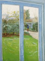 Lot 220 - Margaret Green (1925-2003)
GARDENING ON A COLD DAY
Signed l.l.