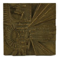 Lot 151 - William Mitchell (b.1925)
EAGLES - 'AND THE FIRST BEAST WAS LIKE A LION AND THE SECOND BEAST LIKE A CALF; AND THE THIRD BEAST HAD A FACE AS A MAN AND THE FOURTH BEAST WAS AS A FLYING EAGLE