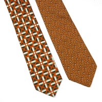 Lot 448 - Two Hermès silk ties in boxes