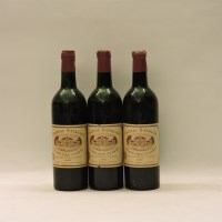 Lot 207 - Château Batailley, Pauillac 5th Growth, 1961, three bottles
