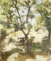 Lot 104 - Dick Lee (1923-2001)
'THE PEACH TREE