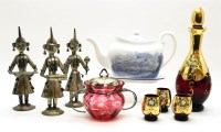 Lot 235 - A Regency Spode teapot and stand