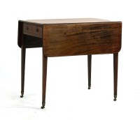 Lot 401 - A George III mahogany Pembroke table