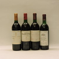Lot 296 - Assorted Red Bordeaux to include one bottle each: Château Pichon-Longueville