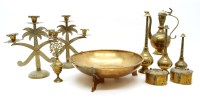 Lot 268 - A collection of Eastern metalware