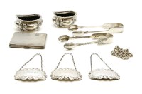 Lot 119 - A collection of silver items