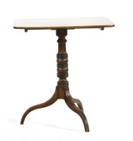 Lot 415 - Regency snap top table