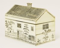 Lot 153 - A Vizagapatam ivory cottage workbox