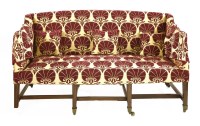 Lot 748 - A George III mahogany settee