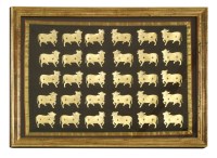 Lot 750 - A large Indian painted panel
