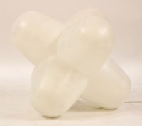 Lot 284 - A contemporary white celluloid lamp 

Provenance: From the estate of the late Henry Wilson