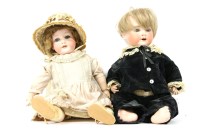 Lot 237A - An Armand Marseille doll