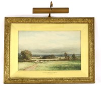 Lot 476 - Paul Bertram (1833-1901)
'IN THE VALE OF AYLESBURY NEAR DUNTON'
signed l.l.