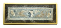 Lot 424 - Two Chinese embroidery