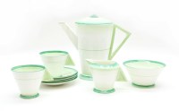 Lot 319 - A Shelley 'Art Deco' teaset