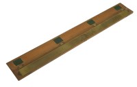 Lot 126 - A 4ft brass rule