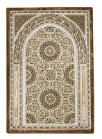Lot 761 - An Indian sandstone window