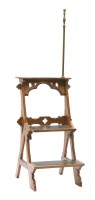 Lot 802 - A pair of Victorian oak library steps