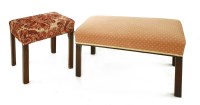 Lot 535 - A George III footstool