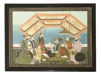 Lot 777 - Indian School
MUGHAL PROCESSION
Signed l.r.