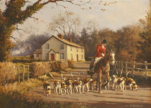 Lot 5 - R Moseley, 20th century