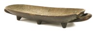 Lot 215 - A Zulu oblong platter