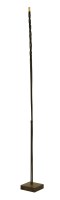 Lot 202 - A 9ct gold-mounted baleen riding whip
