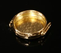 Lot 52 - A Swiss gold Zenith Watch Co. watch case