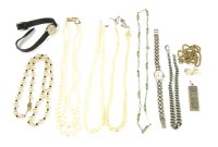 Lot 18A - A collection of jewellery