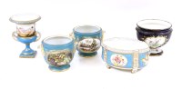 Lot 326 - A part Sevres style suite