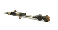 Lot 201 - A Scottish mounted dirk