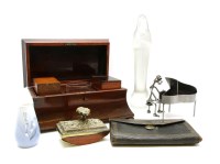 Lot 321 - A Regency rosewood sarcophagus form tea caddy