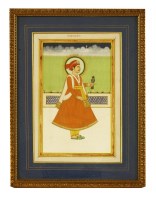 Lot 747 - A pair of Mughal portraits