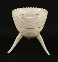 Lot 290 - A three-division painted stand