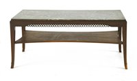 Lot 249 - An Italian mahogany coffee table