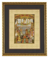 Lot 774 - An Indian gouache
