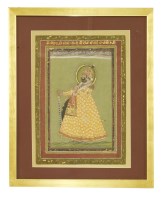 Lot 756 - Three Mughal Indian paintings