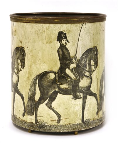 Lot 270 - A Fornasetti waste bin
