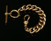 Lot 47 - A 9ct gold curb link chain
