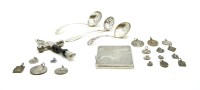 Lot 76 - Three silver sugar sifters