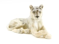 Lot 215 - A Royal Copenhagen lioness