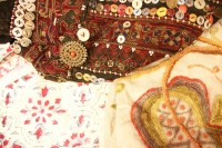 Lot 328 - Two boxes of vintage textiles