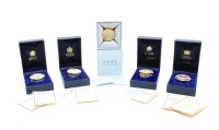 Lot 110 - A collection of Halcyon Days Enamels