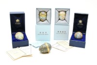 Lot 107 - A collection of Halcyon Days enamels