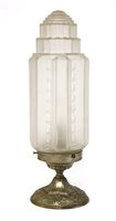 Lot 139 - A French Art Deco table lamp