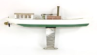 Lot 281A - A live steam pond yacht