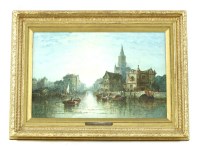 Lot 484 - George Gregory (1849-1938)
ROTTERDAM
Signed and dated 1886 l.l.