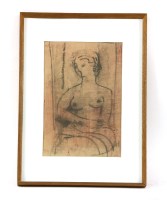 Lot 508 - Carlo Rossi RSW (1921-2010)
SEATED NUDE
Montoype