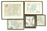 Lot 490A - A collection of various maps